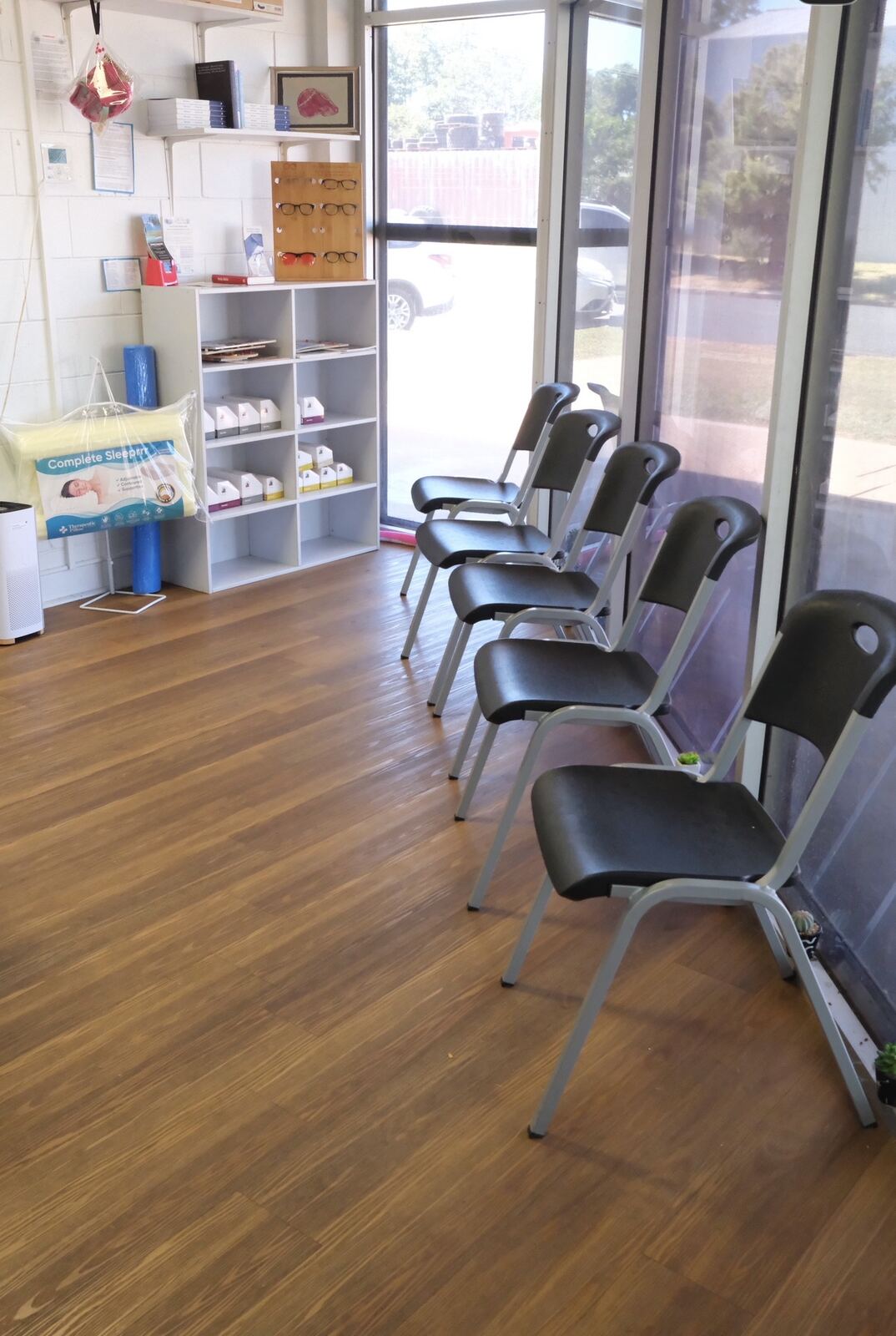 Patient waiting area at Top End Chiro Katherine